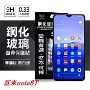 MIUI 紅米 Note 8T 超強防爆鋼化玻璃保護貼 (非滿版) 螢幕保護貼透明