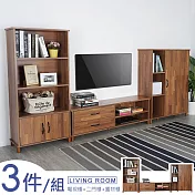 《Homelike》日和視廳三件組(柚木)