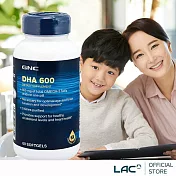 GNC健安喜 DHA魚油600膠囊60顆(DHA/ω-3脂肪酸)