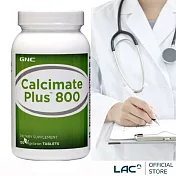 GNC健安喜 檸檬蘋果酸鈣800食品錠 120錠