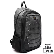 Lynx - 美國山貓筆電大容量行李拉桿設計後背包深灰色