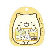 San-X 角落公仔個人檔案系列透明貼紙。羞羞貓