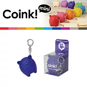 日本 Dreams Coink Mini Bank 小豬造型鑰匙圈/零錢包-藍