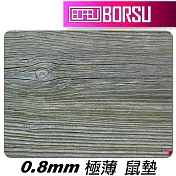 BORSU極薄鼠墊 UNIQUE 原木紋