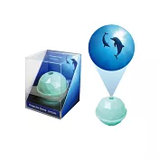 Dreams Projector Demo 海洋系投影球-海豚(綠)