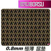 BORSU極薄鼠墊_UNIQUE_高貴金三角
