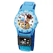 DF童趣館 - 玩具總動員輕量自黏帶休閒卡通童錶-共6色胡迪