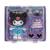 Sanrio 換裝娃娃組 擺飾玩偶 公仔 庫洛米 愛心眼鏡 紫