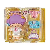 Sanrio 換裝娃娃組 擺飾玩偶 公仔 雙子星 LALA 廚師裝 黃