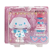 Sanrio 換裝娃娃組 擺飾玩偶 公仔 大耳狗 愛心眼鏡 粉