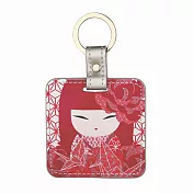 皮革鑰匙圈-Kazuna 珍惜朋友【Kimmidoll 和福娃娃】
