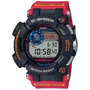 CASIO卡西歐  G-SHOCK系列 經典電波手錶 (GWF-D1000ARR-1)-黑紅