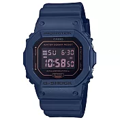 CASIO卡西歐  G-SHOCK系列 街頭時尚手錶 (DW-5600BBM-2)-深藍