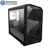 美商艾湃電競機箱 K1 王牌鑽石 黑色