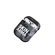 Skinarma日本潮牌 AirPods Camouflage迷彩耳機保護套 海藍