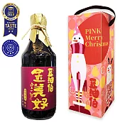 【豆油伯】聖誕禮盒-金美好無添加糖黑豆醬油500ml (無麩質不含碘)