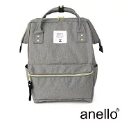 anello 經典口金後背包 石楠灰 L尺寸