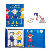 法國《Moulin Roty》 -- 磁性遊戲 <天氣與穿著> ☆