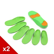 糊塗鞋匠 優質鞋材 C135 兒童護足足弓鞋墊 2雙 XXS 15cm