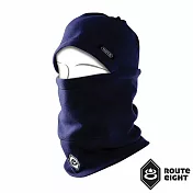 Route8八號公路 POLAR HAT 中性多功能刷毛保暖帽海軍藍