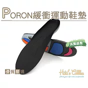 糊塗鞋匠 優質鞋材 C194 PORON緩衝運動鞋墊(1雙) 35/36