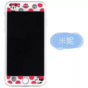 【Disney 】9H強化玻璃彩繪保護貼-大人物 iPhone 7 Plus (5.5吋) 米妮