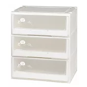 樹德 livinbox - 樂收FUN 抽屜收納櫃(三層) MB-5503P 簡約白