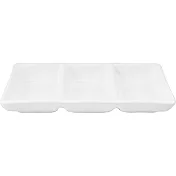 《Tokyo Design》三格白瓷醬料碟(17.5cm)