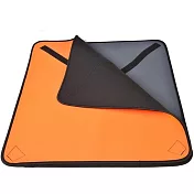 兩用相機包裹布 相機保護布百折布 相機布內膽布50x50cm(黑/灰;彈性潛水布;防撞防水布)