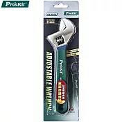 台灣寶工Pro’sKit鈦金防鏽麻面防滑8吋活動扳手1PK-H028(最大2.5公分刻度;S50C碳鋼)五金板手wrench