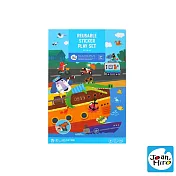 【JoanMiro 原創美玩】兒童場景靜電貼紙- 喧鬧都市 JM94124