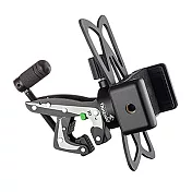 臺灣製TAKEWAY極限運動夾鉗式腳架R1 mini(含彈力束帶版手機座T-PH04)萬用夾卡鉗腳架迷你小腳架