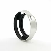 (斜口內凹/鏤空)PeiPei仿徠卡Leica型遮光罩仿萊卡螺紋46mm遮光罩螺牙46mm太陽罩-料號GLD46B(銀色)