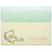 San-X 拉拉熊日常生活系列六層文件袋。慵懶生活