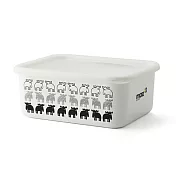 【FUJIHORO 富士琺瑯】官方直營MOZ系列 烘焙保鮮盒深型-L