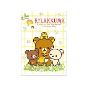 San-X 拉拉熊蜂蜜森林小熊系列A4文件夾。蜂蜜