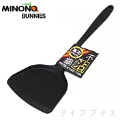 米諾諾不沾鍋矽膠鍋鏟-黑色-2入