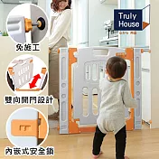 【Truly House】嬰幼兒童安全防護門欄/寵物門欄/圍欄/幼兒/狗/貓/安全/樓梯防護欄