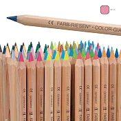 【德國LYRA】六角原木色鉛筆(2入)-(螢光紅)