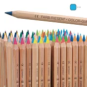 【德國LYRA】六角原木色鉛筆(2入)-(螢光藍)