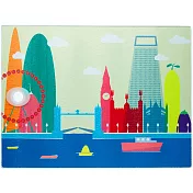 《KitchenCraft》長方型玻璃隔熱墊(倫敦)