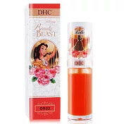 DHC Disney 公主潤色護唇蜜/唇油精華-貝兒(4g)#OR02 粉橘 2018限量新款-期效202101