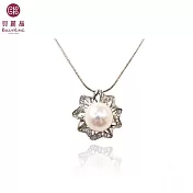 BILLY KING 貝麗晶 【925銀台墜子系列】(PP679) 天然珍珠銀台墜子