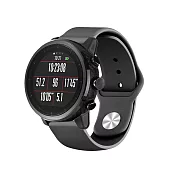 華米米動 Amazfit GTR 20mm 純色矽膠運動替換手環錶帶黑色