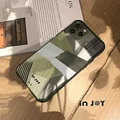 INJOYmall for iPhone X 抹茶那堤 輕巧耐撞擊邊框手機殼