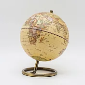 SkyGlobe 5吋仿古O型古銅底座地球儀(中文版)