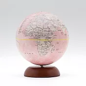 SkyGlobe 5吋新仿古粉色木座音樂鈴地球儀(中文版)-天空