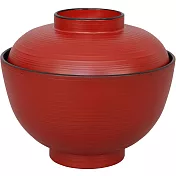 《Tokyo Design》日式味噌湯碗(紅11cm)