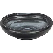 《Tokyo Design》瓷製醬料碟(亮黑螺旋)