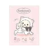 San-X 懶妹與長毛貓系列雙開10入A4文件夾。粉